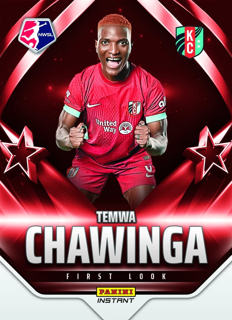 Temwa Chawinga trading card